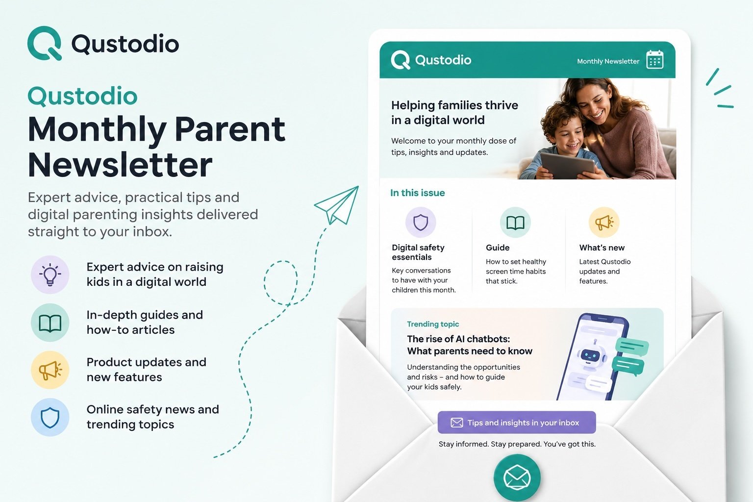 Qustodio Monthly Newsletter