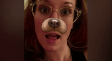 snapchat filters GIF by Ingrid Michaelson -downsized_large