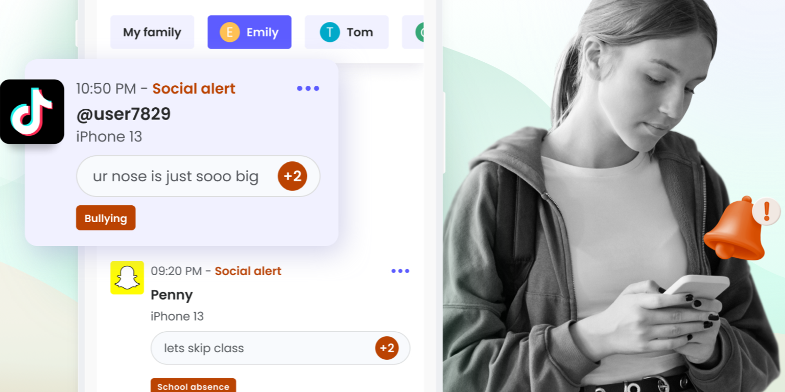 Introducing Social Monitoring Alerts in Qustodio