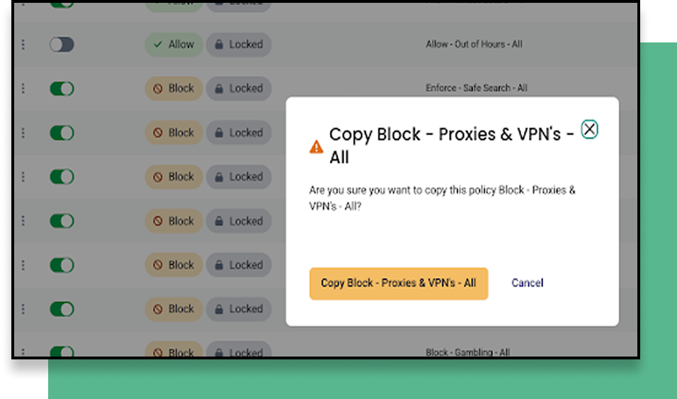 Duplicate Content Filtering Policies