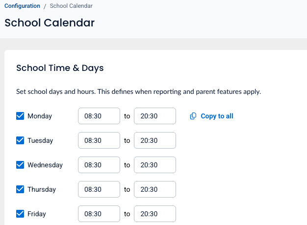 New Calendar Flexibility in Linewize Filter